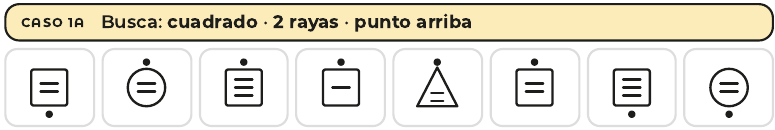 Tarjetas reales del reto Detective de Detalles